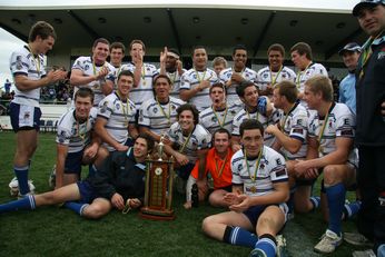ASSRL Championship Final - Queensland Schoolboys v NSW CCC action (Photo's : OurFootyMedia)