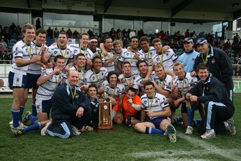ASSRL Championship Final - Queensland Schoolboys v NSW CCC action (Photo's : OurFootyMedia)