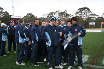 ASSRL Championship Final - Queensland Schoolboys v NSW CCC action (Photo's : OurFootyMedia)