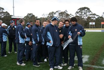 ASSRL Championship Final - Queensland Schoolboys v NSW CCC action (Photo's : OurFootyMedia)