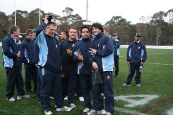 ASSRL Championship Final - Queensland Schoolboys v NSW CCC action (Photo's : OurFootyMedia)