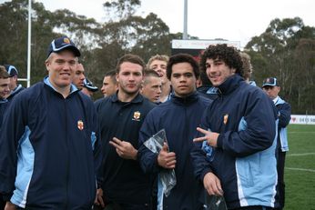 ASSRL Championship Final - Queensland Schoolboys v NSW CCC action (Photo's : OurFootyMedia)