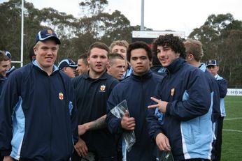 ASSRL Championship Final - Queensland Schoolboys v NSW CCC action (Photo's : OurFootyMedia)