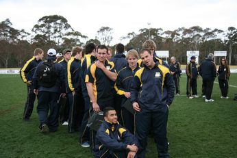 ASSRL Championship Final - Queensland Schoolboys v NSW CCC action (Photo's : OurFootyMedia)