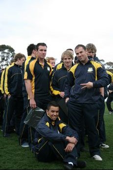 ASSRL Championship Final - Queensland Schoolboys v NSW CCC action (Photo's : OurFootyMedia)