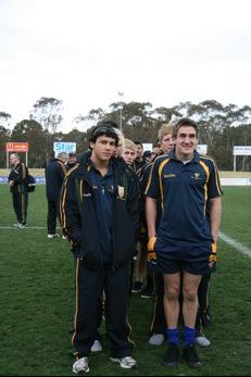 ASSRL Championship Final - Queensland Schoolboys v NSW CCC action (Photo's : OurFootyMedia)