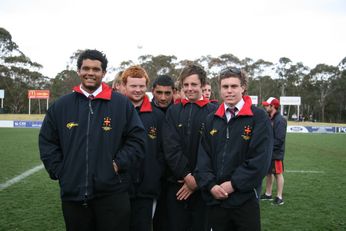 ASSRL Championship Final - Queensland Schoolboys v NSW CCC action (Photo's : OurFootyMedia)