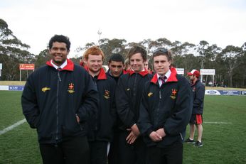 ASSRL Championship Final - Queensland Schoolboys v NSW CCC action (Photo's : OurFootyMedia)