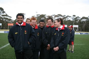 ASSRL Championship Final - Queensland Schoolboys v NSW CCC action (Photo's : OurFootyMedia)