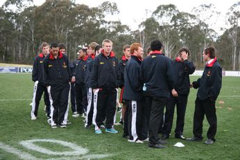 ASSRL Championship Final - Queensland Schoolboys v NSW CCC action (Photo's : OurFootyMedia)