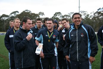 ASSRL Championship Final - Queensland Schoolboys v NSW CCC action (Photo's : OurFootyMedia)