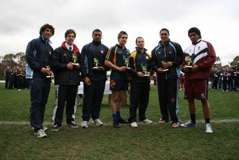 Brendan Santi, Tim Vujic, Junior Paulo, James Desaxe, Josh Mitchell, Leilani Latu & Andrew Vela (Photo's : OurFootyMedia)