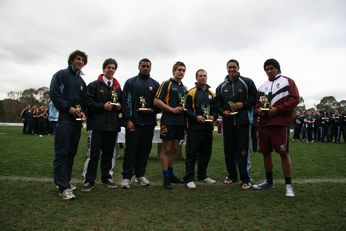Australian Schoolboys Presentations at the 2011 ASSRL Championships (Photo's : OurFootyMedia)