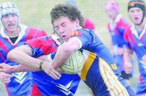 Bathurst High captain Doug Hewitt and his team bowed out of the University Shield competition on Thursday. They were beaten by Tamworth’s Farrer Agricultural College. Photo: PHILL MURRAY