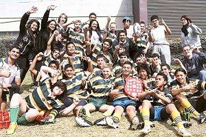 Casula under-13s third division team at Campbelltown Sports Stadium last week. Picture: Luke Fuda