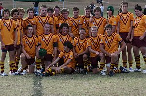Northern Catholic Colleges Under 15's on Day 2 of the NSW CCC trials in Tamworth (Photo : ourfooty media)