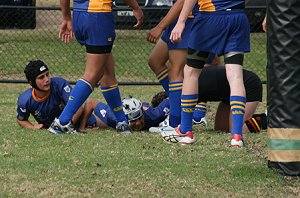 NSW CCC trials day 1 Under 15's in action (Photo : ourfooty media) 