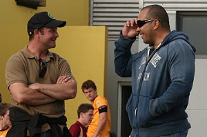 Jim Dymock at the footy NSW CCC trials day 1 Under 15's in action (Photo : ourfooty media) 