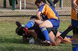 NSW CCC trials day 1 Under 15's in action (Photo : ourfooty media) 