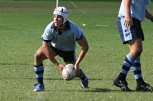 Hooker Luke Vascio in action - Parramatta Eels Harold Matthews Cup Vs NSW CCC U 15's (Photo : ourfooty media)