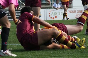 SCCC v NCCC U18s 2010 trials action (Photo's : ourfootymedia)