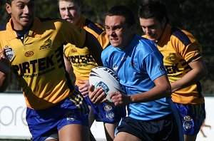 NSWCCC U15s v Parramatta Eels U16s trial match action (Photo: ourfootymedia)