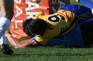 NSWCCC U15s v Parramatta Eels U16s trial match action (Photo: ourfootymedia)