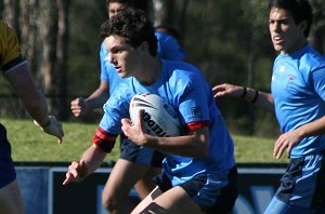 NSW CCC U15s v Parramatta Eels U16s trial match action (Photo: ourfootymedia)