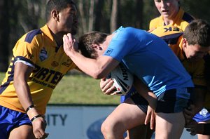 NSW CCC U15s v Parramatta Eels U16s trial match action (Photo: ourfootymedia)