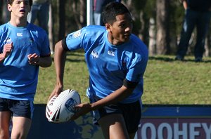 NSW CCC U15s v Parramatta Eels U16s trial match action (Photo: ourfootymedia)