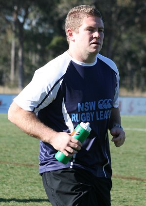 Adam Hartigan - NSW CCC U15s v Parramatta Eels U16s trial match action (Photo: ourfootymedia)