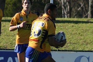 NSW CCC U15s v Parramatta Eels U16s trial match action (Photo: ourfootymedia)
