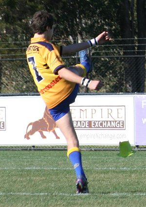 NSW CCC U15s v Parramatta Eels U16s trial match action (Photo: ourfootymedia)