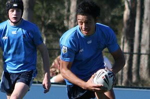 NSW CCC U15s v Parramatta Eels U16s trial match action (Photo: ourfootymedia)