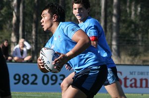 NSW CCC U15s v Parramatta Eels U16s trial match action (Photo: ourfootymedia)