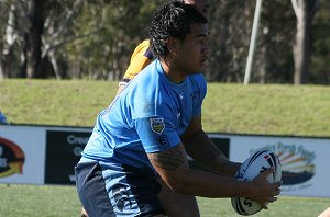 NSW CCC U15s v Parramatta Eels U16s trial match action (Photo: ourfootymedia)