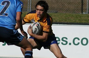NSW CCC U15s v Parramatta Eels U16s trial match action (Photo: ourfootymedia)
