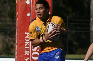 NSW CCC U15s v Parramatta Eels U16s trial match action (Photo: ourfootymedia)