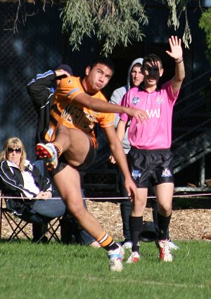 NSWCCC U 15's v WestsTigers U 16's trial (Photo's : ourfootymedia) 