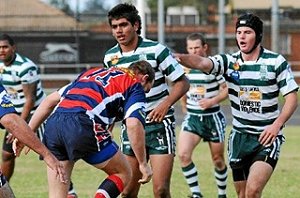 Charly Runciman (right) and Thomas Alchin will be key players for Dubbo College Senior Campus in tonight’s University Shield match at Apex Oval