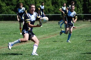 Nick Ehsman In action during Tuesday’s Arrive aluve Cup game.