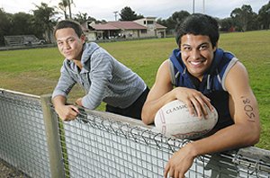 Sawtell young guns, Luke Uikelotu and Kevin Gordon, have both been selected in the NSW CHS rugby league teams.