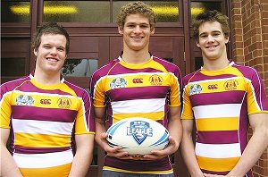 Red Bend Catholic College students Jack Hall, Jake Grace and Lou Goodwin have gained selection in the NSW Country Catholic Schools team.