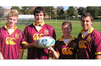 Red Bend’s NSW CCC Southern Country Open team members, Brad Graham, Alex McMillan, Michael James Hodge and Zac Merritt