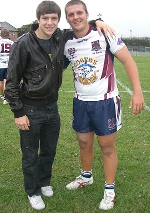 Ross Padget with Matt Ahern 