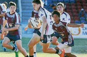 Kalyn Ponga of the Mackay State High School 